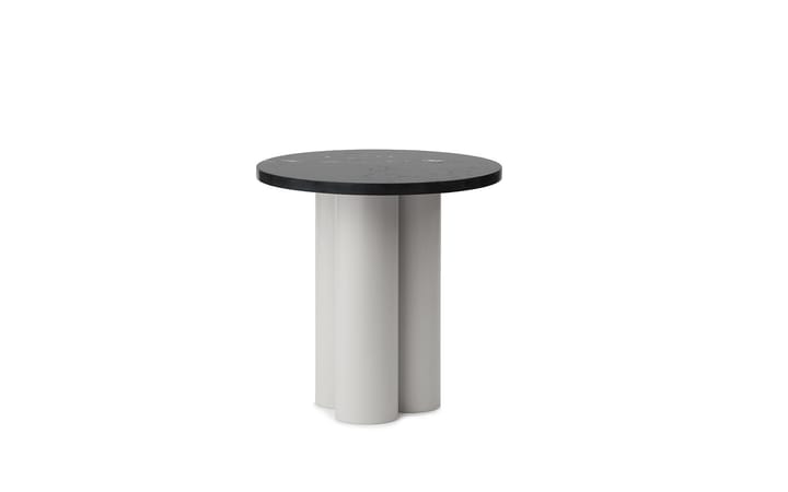 Dit sivupöytä Ø40 cm - Sand-musta-marquina - Normann Copenhagen