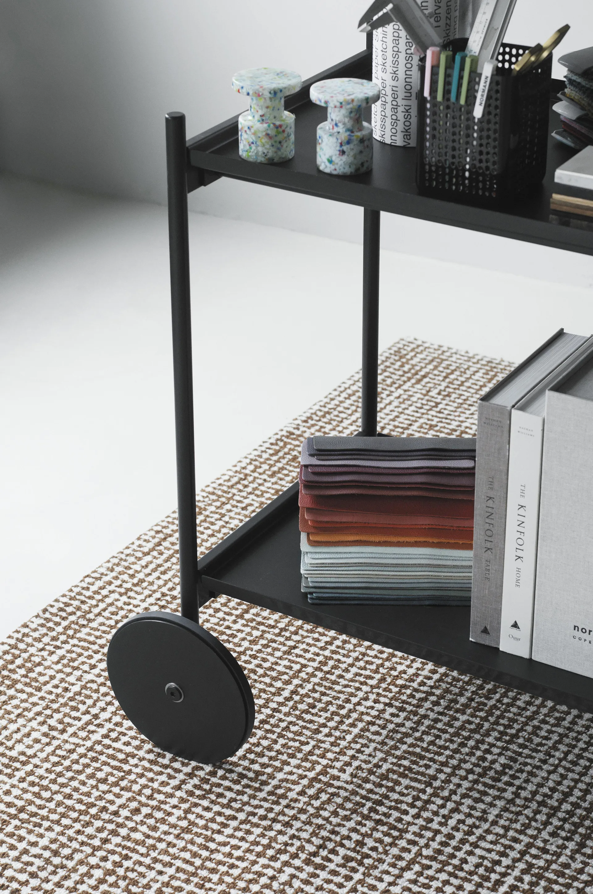 Flick matto, 170x240 cm ruskea Normann Copenhagen