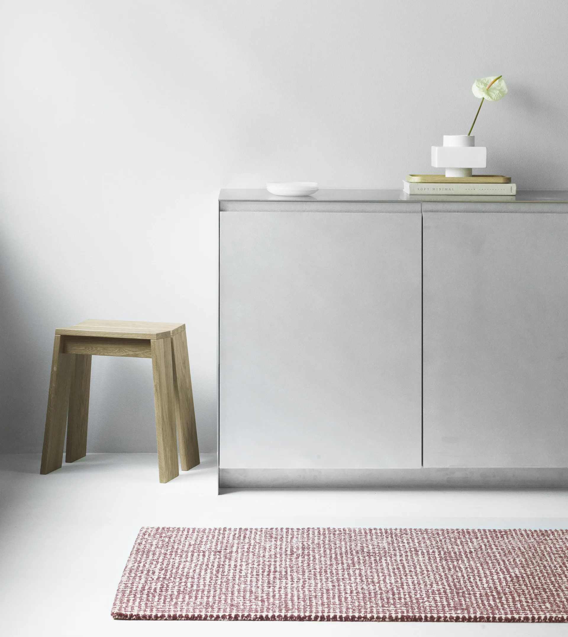 Flick matto, 80x200 cm punainen Normann Copenhagen