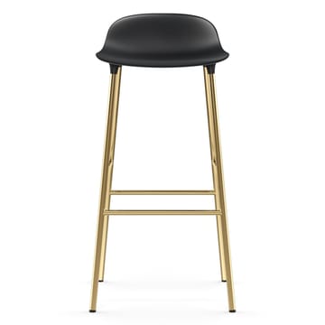 Form baarituoli messinkijalat 75 cm - Musta - Normann Copenhagen