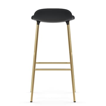 Form baarituoli messinkijalat 75 cm - Musta - Normann Copenhagen