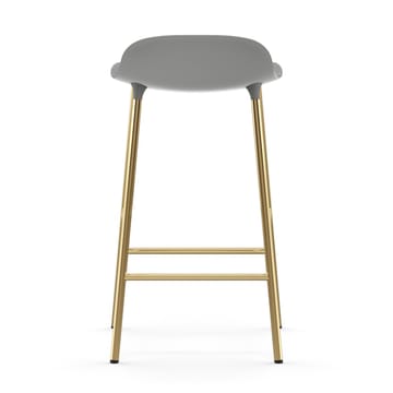 Form baarituoli messinkijalat - Harmaa - Normann Copenhagen