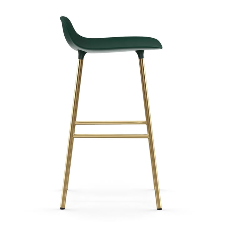 Form baarituoli messinkijalat, Vihreä Normann Copenhagen