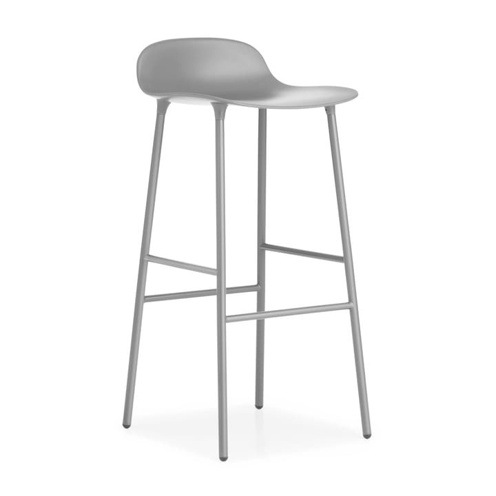 Form baarituoli metallijalat 75 cm - harmaa - Normann Copenhagen