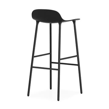 Form baarituoli metallijalat 75 cm - musta - Normann Copenhagen