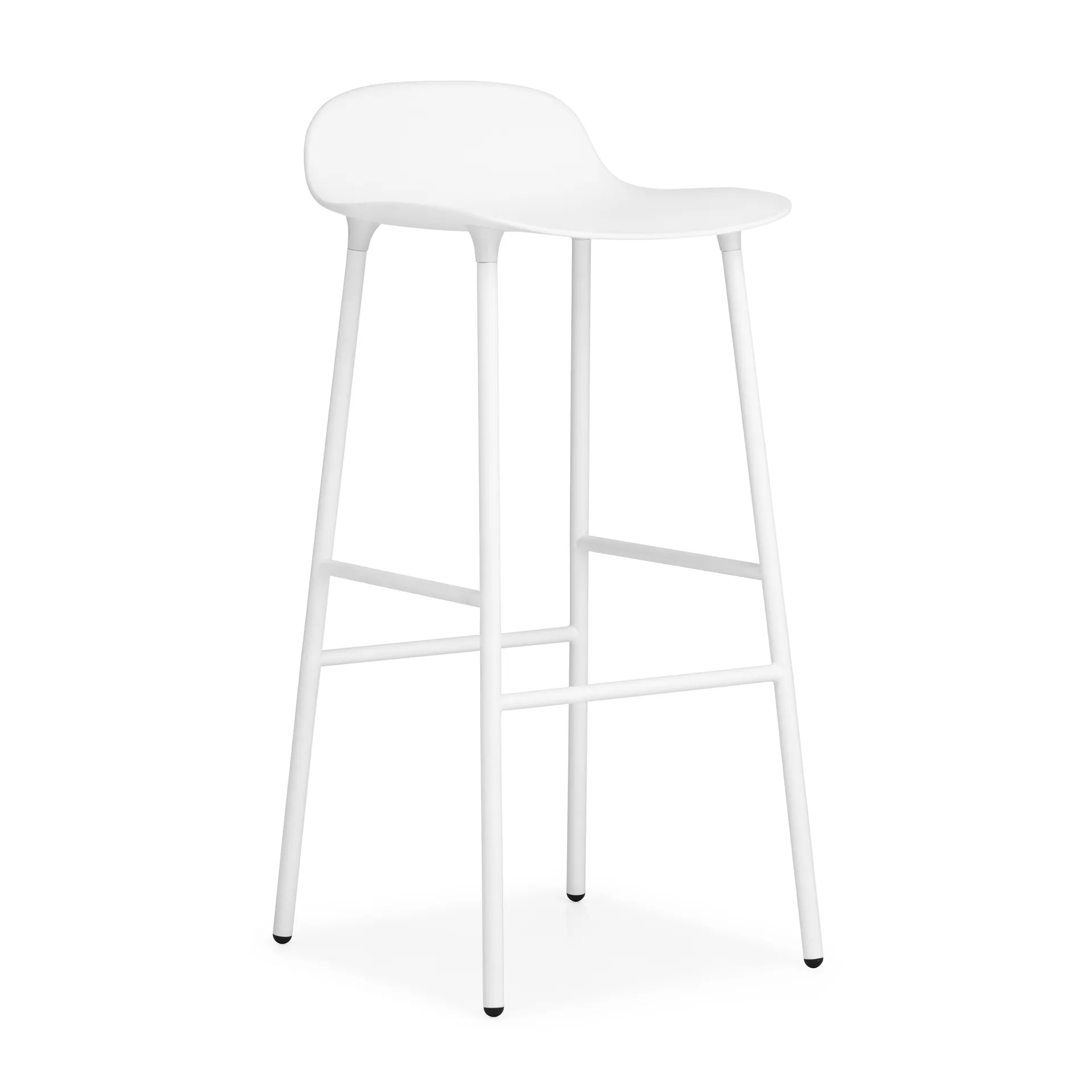 Form baarituoli metallijalat 75 cm, valkoinen Normann Copenhagen