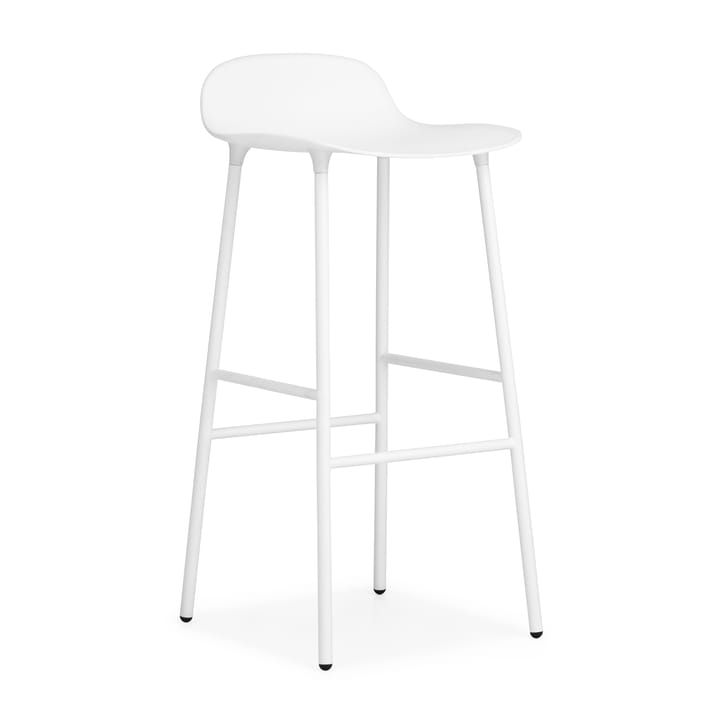 Form baarituoli metallijalat 75 cm - valkoinen - Normann Copenhagen