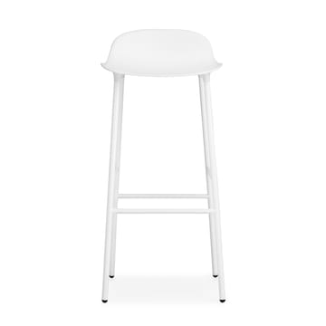 Form baarituoli metallijalat 75 cm - valkoinen - Normann Copenhagen