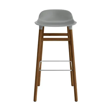 Form baarituoli saksanpähkinäjalat 75 cm - harmaa - Normann Copenhagen