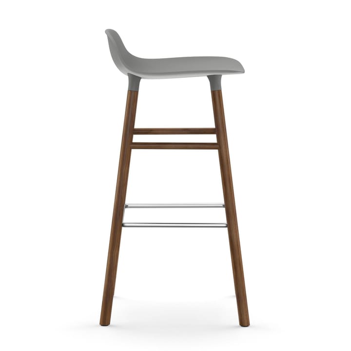Form baarituoli saksanpähkinäjalat 75 cm, harmaa Normann Copenhagen