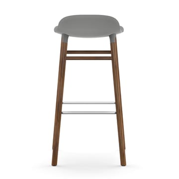 Form baarituoli saksanpähkinäjalat 75 cm - harmaa - Normann Copenhagen