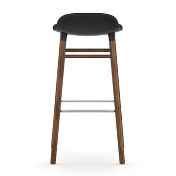 Form baarituoli saksanpähkinäjalat 75 cm - musta - Normann Copenhagen