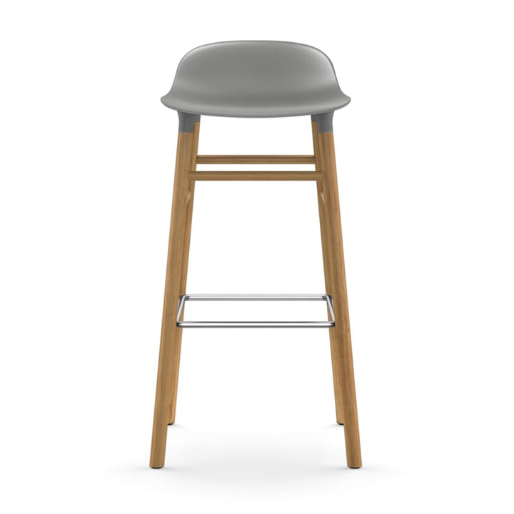 Form baarituoli tammijalat 75 cm, harmaa Normann Copenhagen