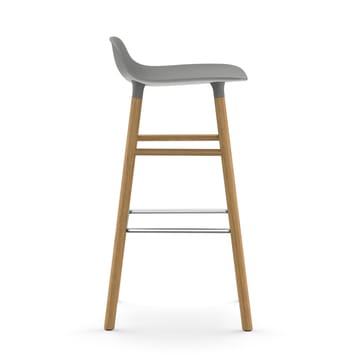 Form baarituoli tammijalat 75 cm - harmaa - Normann Copenhagen