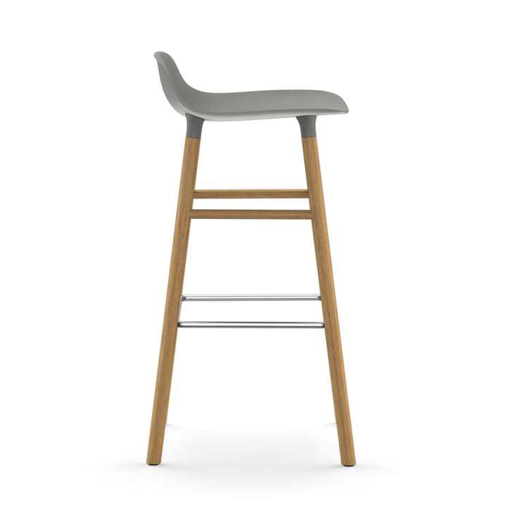 Form baarituoli tammijalat 75 cm, harmaa Normann Copenhagen
