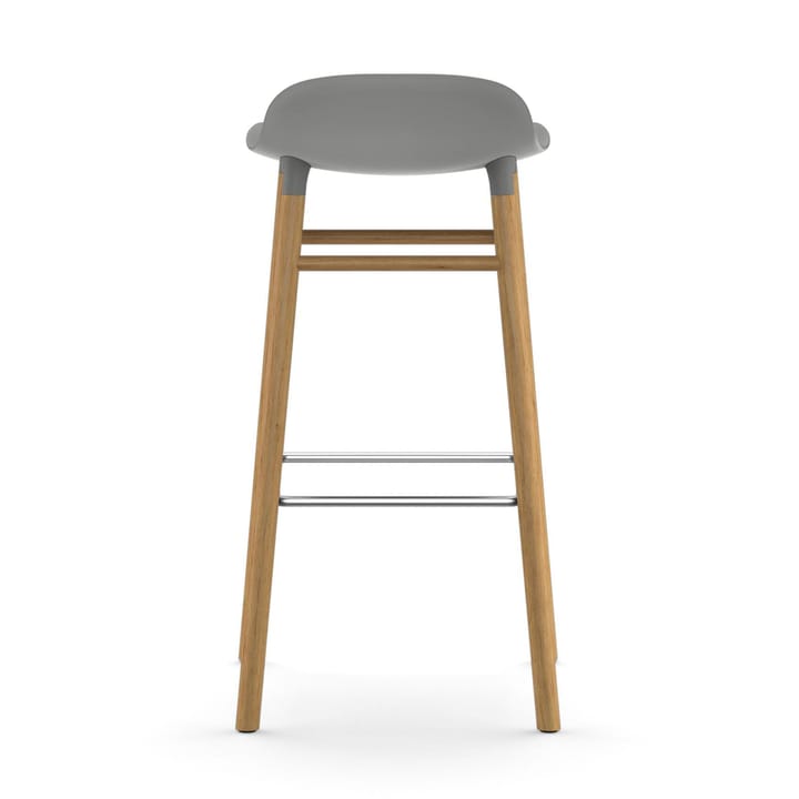 Form baarituoli tammijalat 75 cm, harmaa Normann Copenhagen