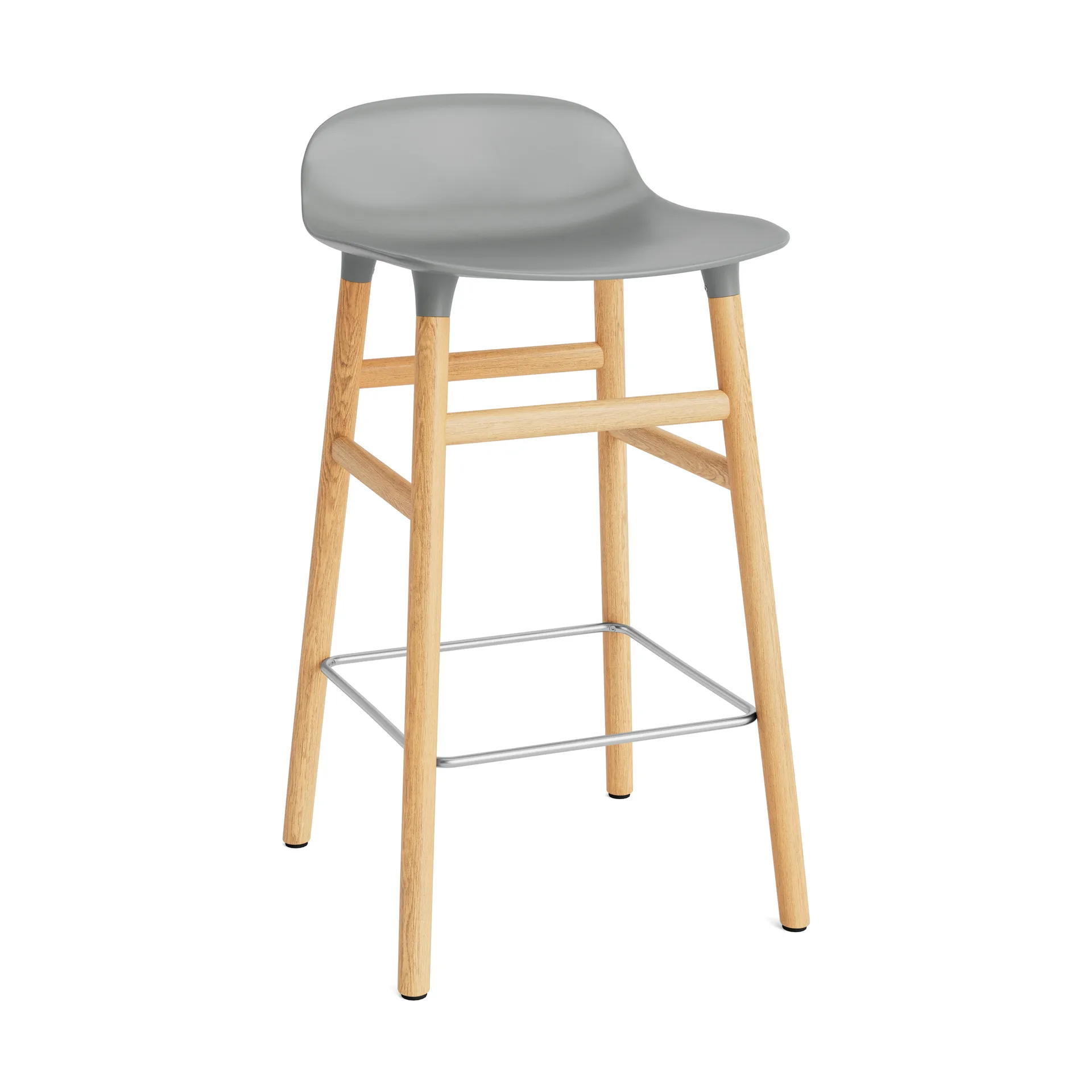 Form Chair baarijakkara Jalat tammea, harmaa Normann Copenhagen