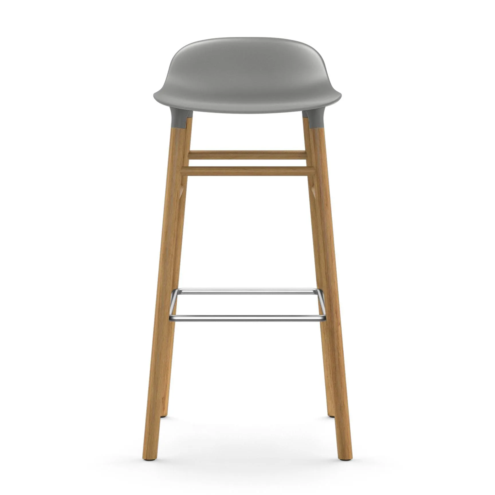 Form Chair baarijakkara Jalat tammea, harmaa Normann Copenhagen