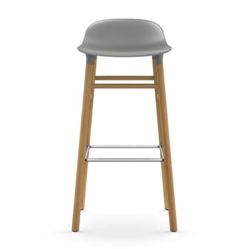 Form Chair baarijakkara Jalat tammea - harmaa - Normann Copenhagen