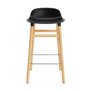 Form Chair baarijakkara Jalat tammea - musta - Normann Copenhagen