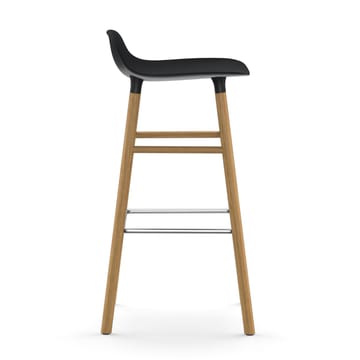 Form Chair baarijakkara Jalat tammea - musta - Normann Copenhagen
