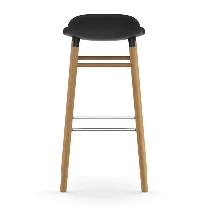 Form Chair baarijakkara Jalat tammea, musta Normann Copenhagen