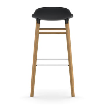 Form Chair baarijakkara Jalat tammea - musta - Normann Copenhagen
