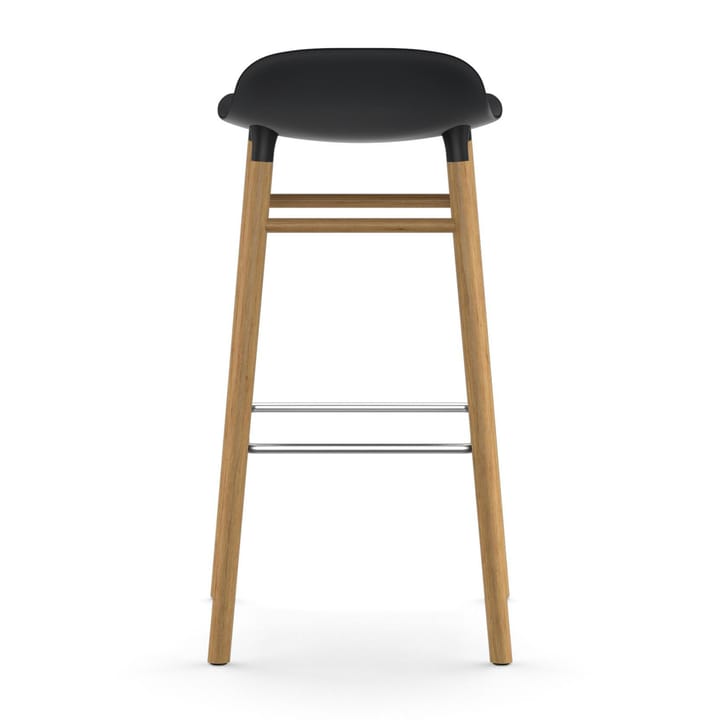 Form Chair baarijakkara Jalat tammea, musta Normann Copenhagen
