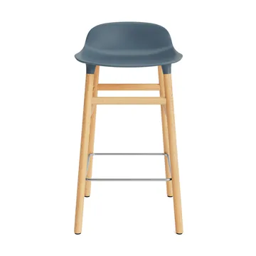 Form Chair baarijakkara Jalat tammea - sininen - Normann Copenhagen