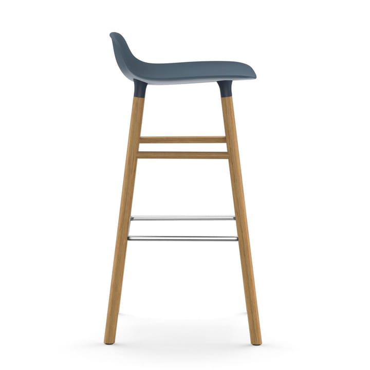 Form Chair baarijakkara Jalat tammea, sininen Normann Copenhagen