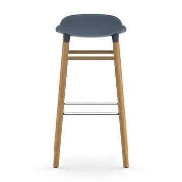 Form Chair baarijakkara Jalat tammea - sininen - Normann Copenhagen