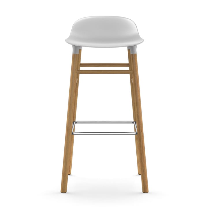 Form Chair baarijakkara Jalat tammea, valkoinen Normann Copenhagen