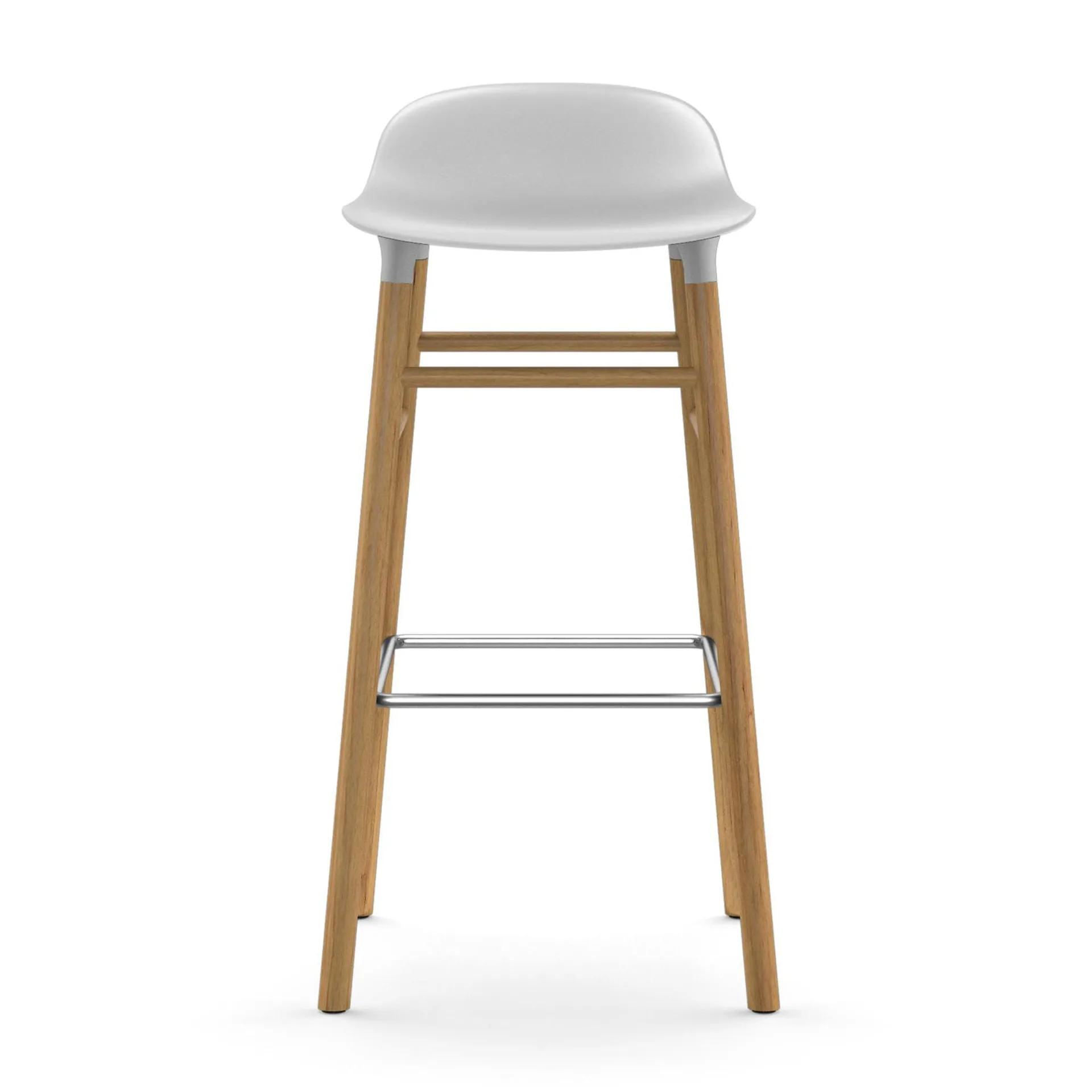 Form Chair baarijakkara Jalat tammea, valkoinen Normann Copenhagen