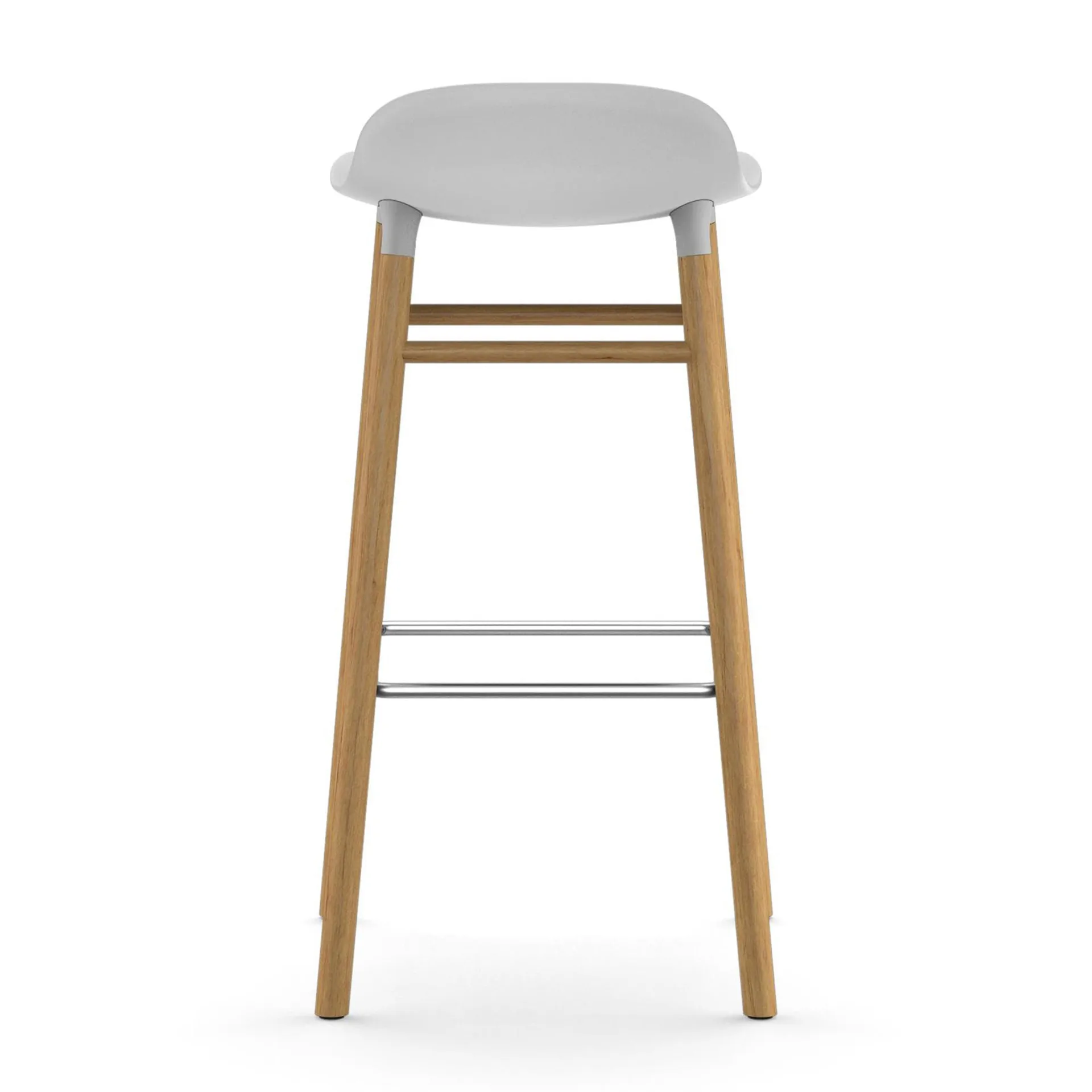 Form Chair baarijakkara Jalat tammea, valkoinen Normann Copenhagen