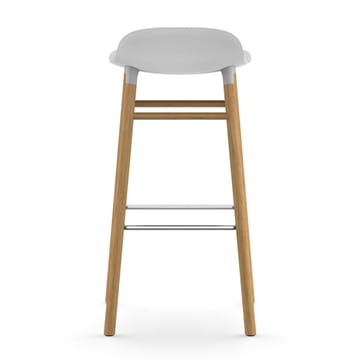 Form Chair baarijakkara Jalat tammea - valkoinen - Normann Copenhagen
