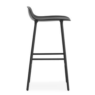 Form Chair baarijakkara metallijalat - musta - Normann Copenhagen