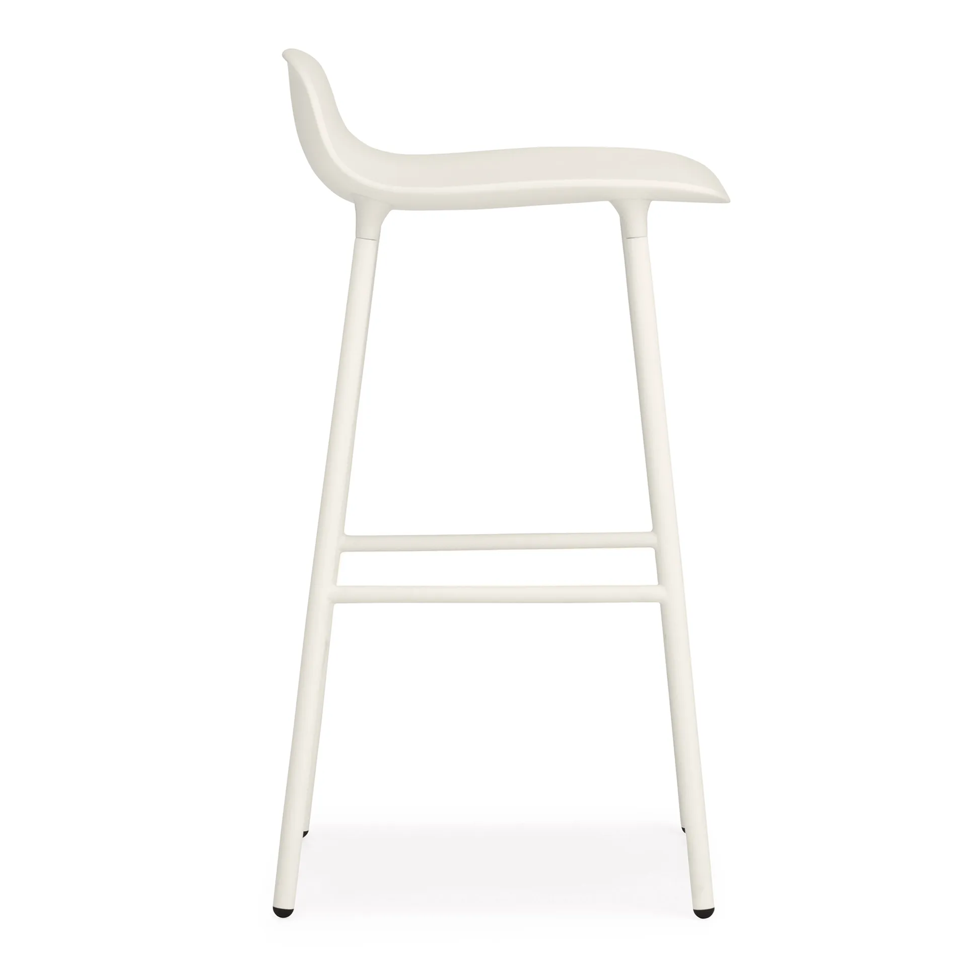 Form Chair baarijakkara metallijalat, valkoinen Normann Copenhagen
