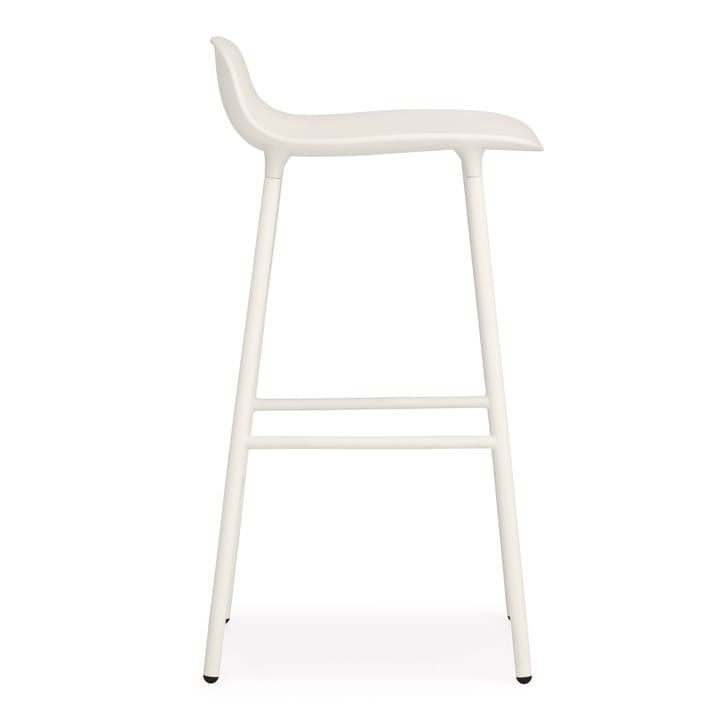 Form Chair baarijakkara metallijalat, valkoinen Normann Copenhagen