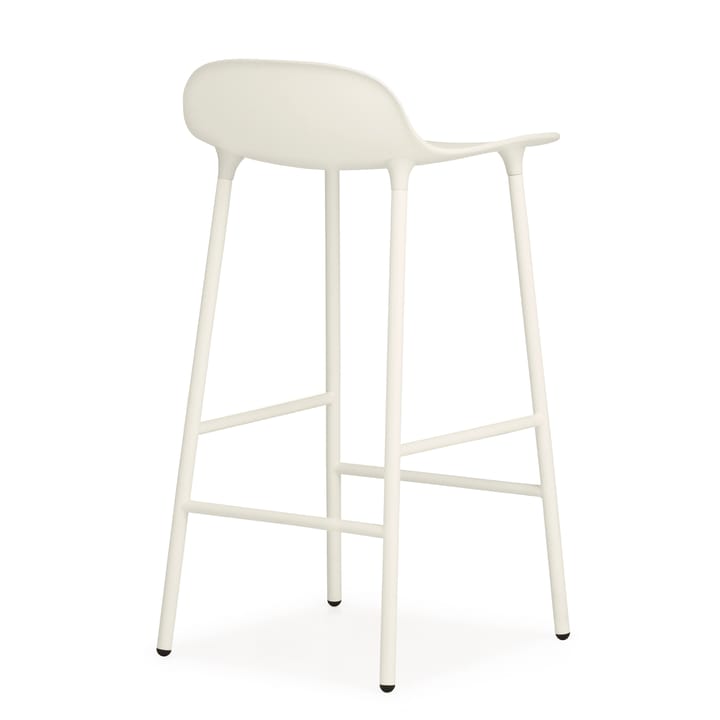 Form Chair baarijakkara metallijalat, valkoinen Normann Copenhagen