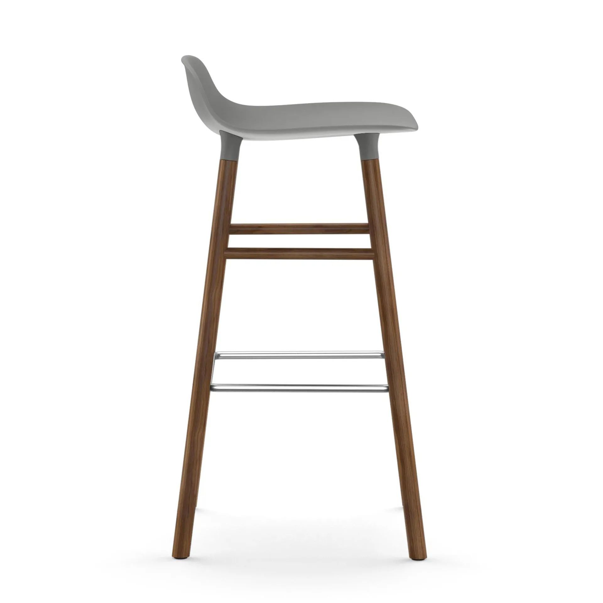 Form Chair baarijakkara pähkinäjalat, harmaa Normann Copenhagen