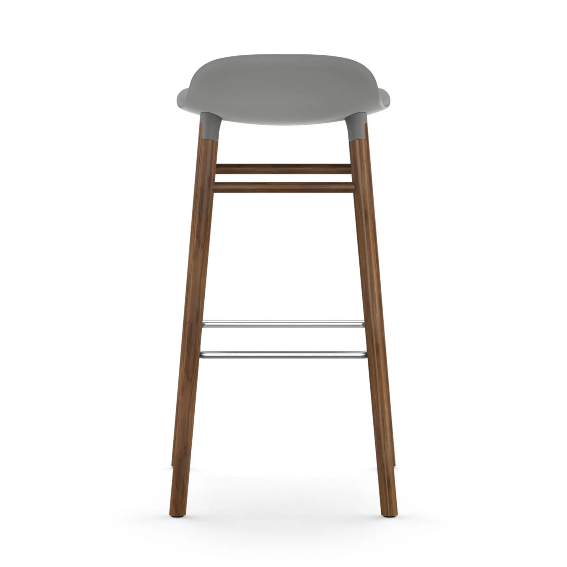 Form Chair baarijakkara pähkinäjalat, harmaa Normann Copenhagen