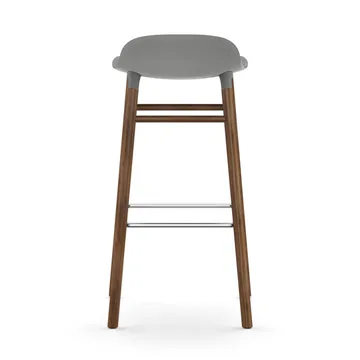 Form Chair baarijakkara pähkinäjalat - harmaa - Normann Copenhagen