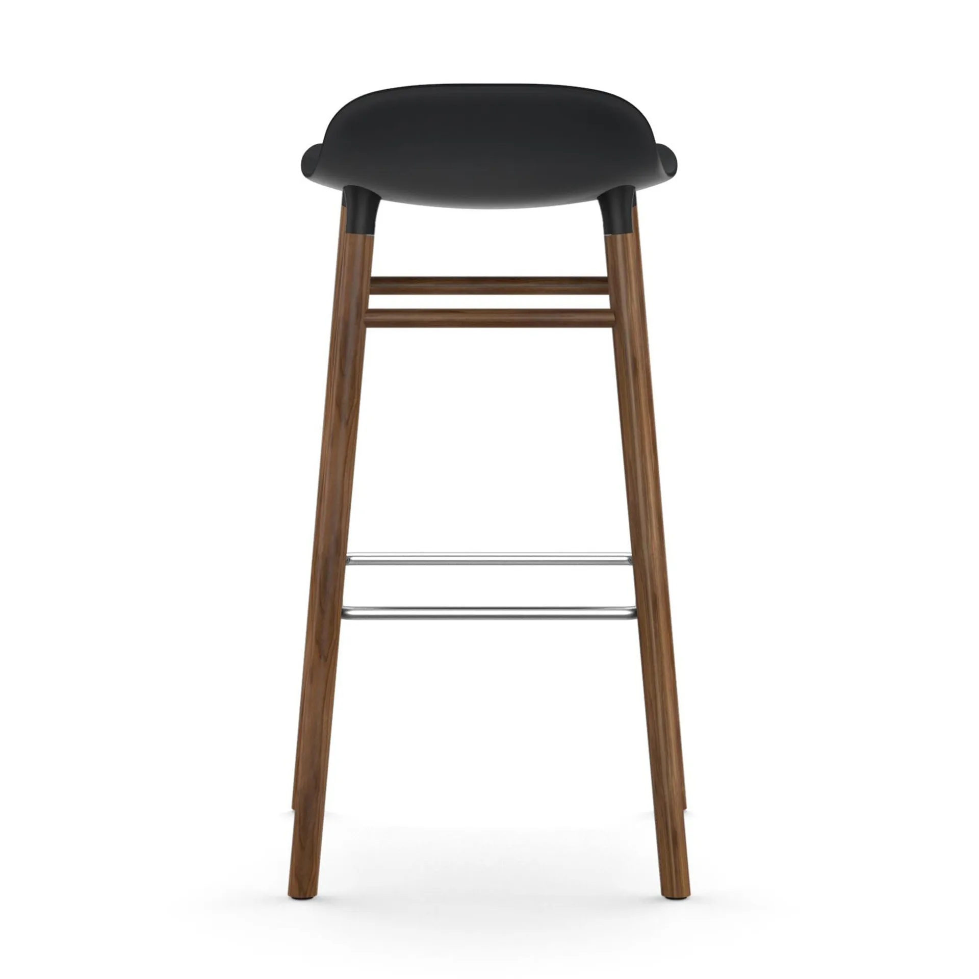 Form Chair baarijakkara pähkinäjalat, musta Normann Copenhagen