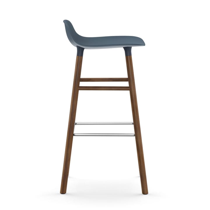Form Chair baarijakkara pähkinäjalat, sininen Normann Copenhagen