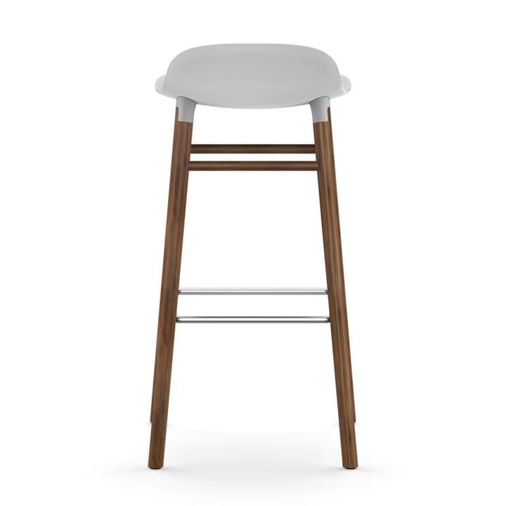 Form Chair baarijakkara pähkinäjalat, valkoinen Normann Copenhagen