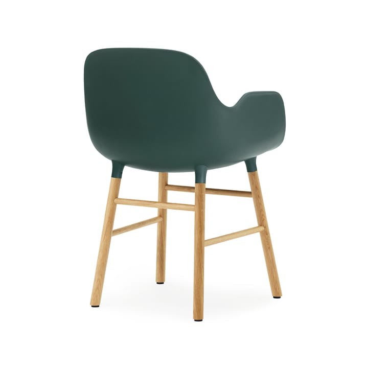Form käsinojallinen tuoli, Green, tammijalat Normann Copenhagen