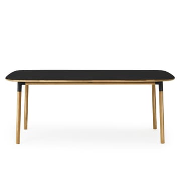 Form pöytä 95x200 cm - musta - Normann Copenhagen