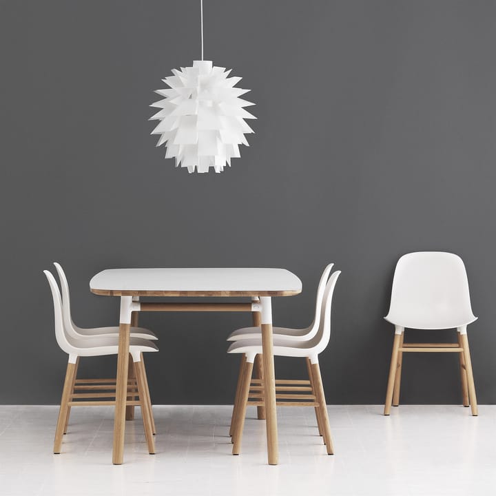 Form pöytä 95x200 cm, valkoinen Normann Copenhagen