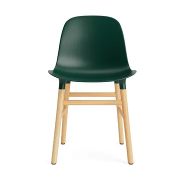 Form tuoli - Green, tammijalat - Normann Copenhagen
