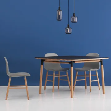 Form tuoli - Green, tammijalat - Normann Copenhagen